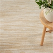 Nourison Essentials 4' x 6' Ivory Gold Fabric Area Rug