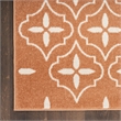 Nourison Essentials 8' Runner Copper Fabric Area Rug