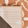 Nourison Essentials 8' Runner Copper Fabric Area Rug