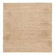 Nourison Natural Jute 4' x Square Bleached Fabric Area Rug