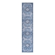 Nourison Washables 10' Runner Blue Fabric Area Rug