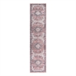 Nourison Washables 8' Runner Red Fabric Area Rug