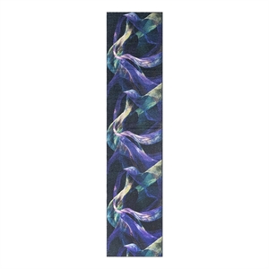 Nourison Washables 10' Runner Blue Multi-Color Fabric Area Rug