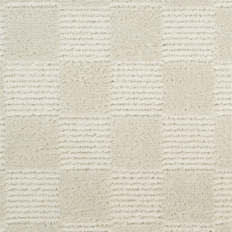 Nourison Serenity Home 4' x 6' Ivory Fabric Area Rug