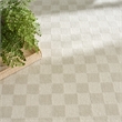 Nourison Serenity Home 5' x 7' Ivory Fabric Area Rug