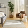 Nourison Serenity Home 5' x 7' Ivory Fabric Area Rug
