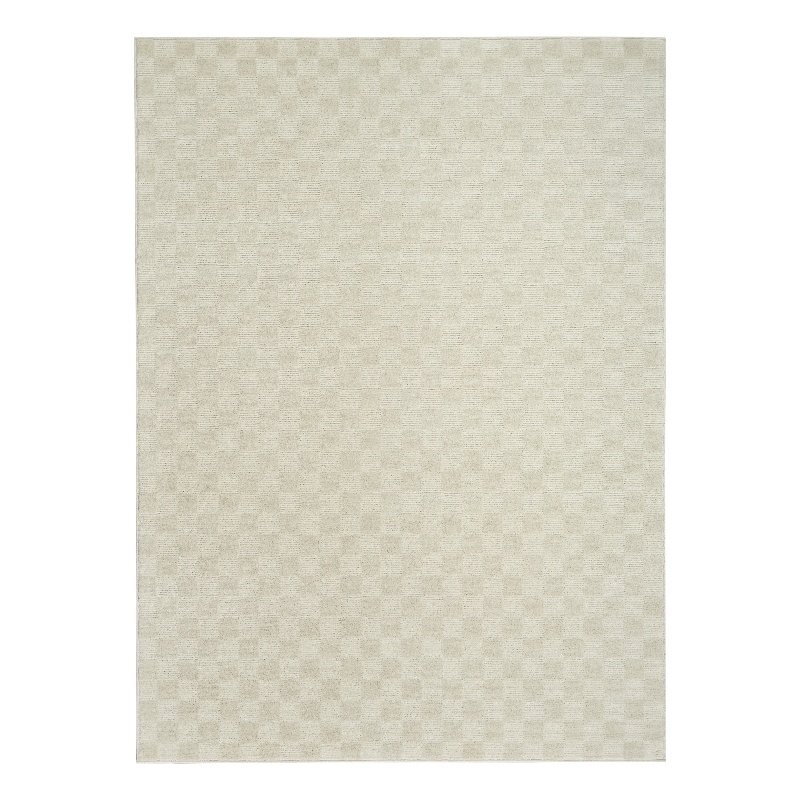 Nourison Serenity Home 5' x 7' Ivory Fabric Area Rug