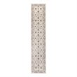 Nourison Serenity Home 6' Runner Ivory Mocha Fabric Area Rug