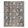 Nourison Oushak Home 9' x 12' Charcoal Fabric Area Rug
