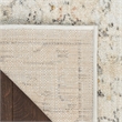Nourison Oushak Home 10' x 14' Gray Fabric Area Rug