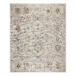 Nourison Oushak Home 10' x 14' Gray Fabric Area Rug