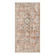 Nourison Oushak Home 2' x 4' Rust Fabric Area Rug