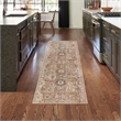 Nourison Oushak Home 6' Runner Rust Fabric Area Rug