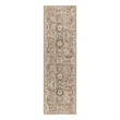 Nourison Oushak Home 6' Runner Rust Fabric Area Rug