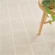 Nourison Serenity Home 4' x Round Ivory Cream Fabric Area Rug