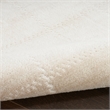 Nourison Serenity Home 2' x 4' Ivory Fabric Area Rug