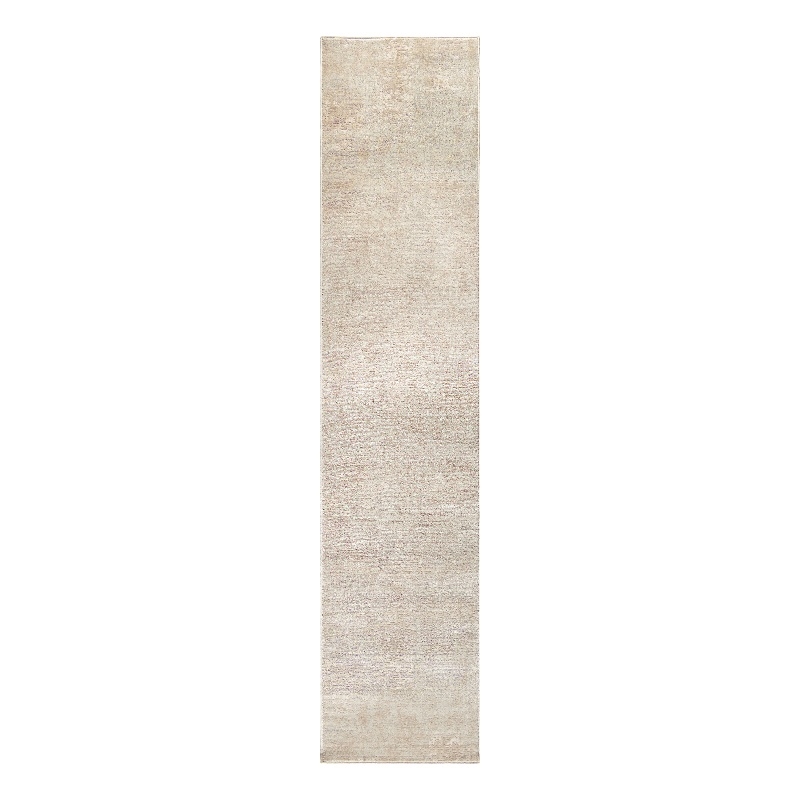 Nourison Serenity Home 6' Runner Ivory Fabric Area Rug