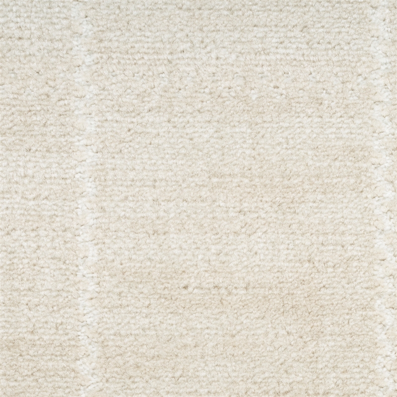 Nourison Serenity Home 8' x Round Ivory Fabric Area Rug