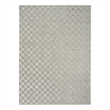 Nourison Serenity Home 4' x 6' Gray Fabric Area Rug