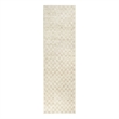 Nourison Serenity Home 8' Runner Beige  Fabric Area Rug