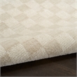 Nourison Serenity Home 4' x 6' Beige  Fabric Area Rug