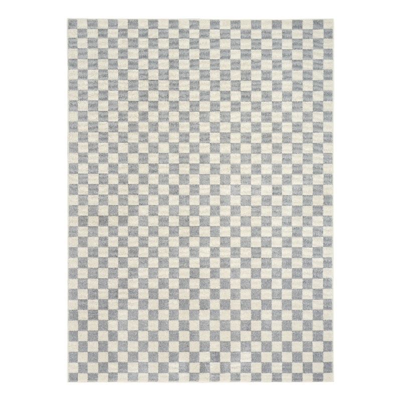 Nourison Serenity Home 5' x 7' Ivory Blue Fabric Area Rug