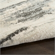 Nourison Serenity Home 9' x 12' Gray Multi-Color Fabric Area Rug