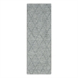 Nourison Wool Haven 6' Runner Blue Indoor Area Rug