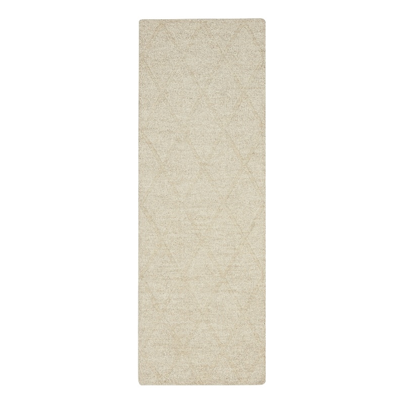 Nourison Wool Haven 6' Runner Ivory Indoor Area Rug