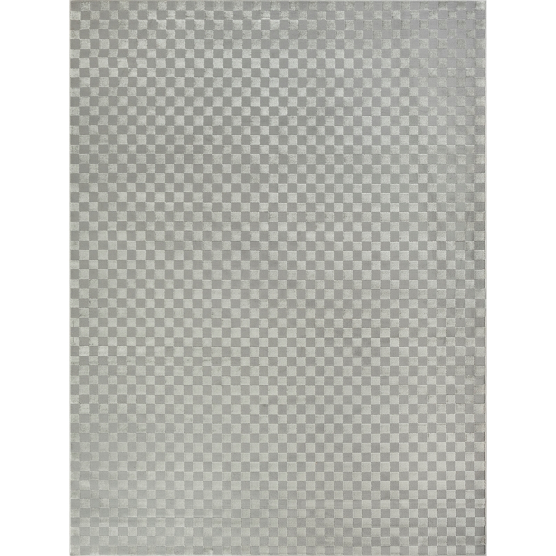 Nourison Serenity Home 9' x 12' Gray Fabric Area Rug