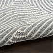 Nourison Textured Home 5' x 7' Charcoal Ivory Fabric Area Rug