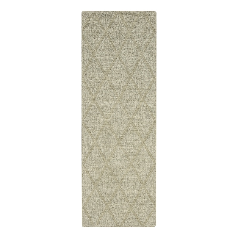Nourison Wool Haven 6' Runner Sage Indoor Area Rug