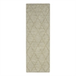 Nourison Wool Haven 6' Runner Sage Indoor Area Rug