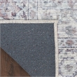 Nourison New Concept Washables 3' x 5' Ivory Grey Vintage Indoor Rug