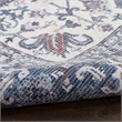 Nourison New Concept Washables 10' x 14' Navy Ivory Vintage Indoor Rug