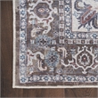 Nourison New Concept Washables 3' x 5' Olive Ivory Vintage Indoor Rug