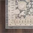 Nourison Renewed 5' x 7' Charcoal Fabric Area Rug