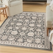 Nourison Renewed 5' x 7' Charcoal Fabric Area Rug