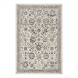 Nourison Renewed 4' x 6' Ivory Multi-Color Fabric Area Rug