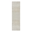 Nourison Renewed 8' Runner Ivory Beige Fabric Area Rug