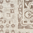 Nourison Renewed 8' Runner Ivory Mocha Fabric Area Rug