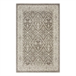 Nourison Renewed 5' x 7' Ivory Mocha Fabric Area Rug