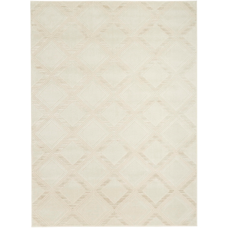 Nourison Home Serenity Home 6' x 9' Ivory   Area Rug