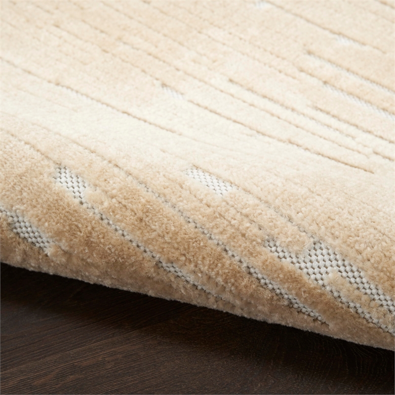 Nourison Home Casual 8' x 10' Taupe   Area Rug