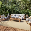 Nourison Home Courtyard 8' x 10' Natural   Area Rug