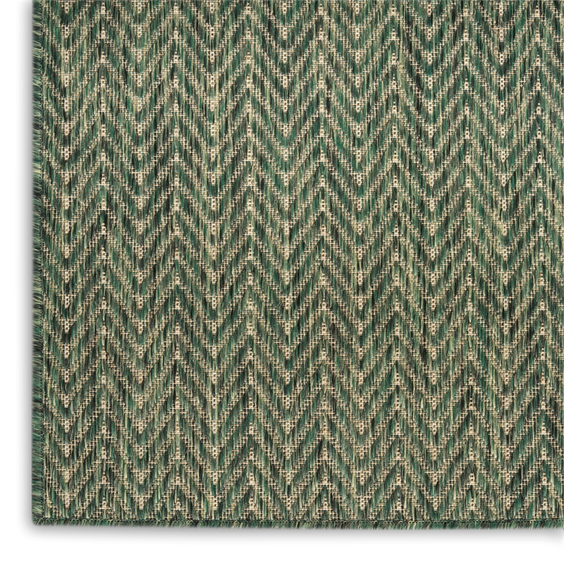 Nourison Home Horizon   10' x 14' Green   Area Rug