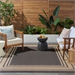Nourison Home Horizon   8' x 10' Charcoal   Area Rug