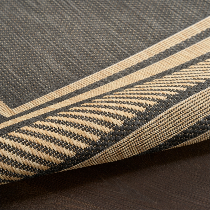 Nourison Home Horizon   8' x 10' Charcoal   Area Rug