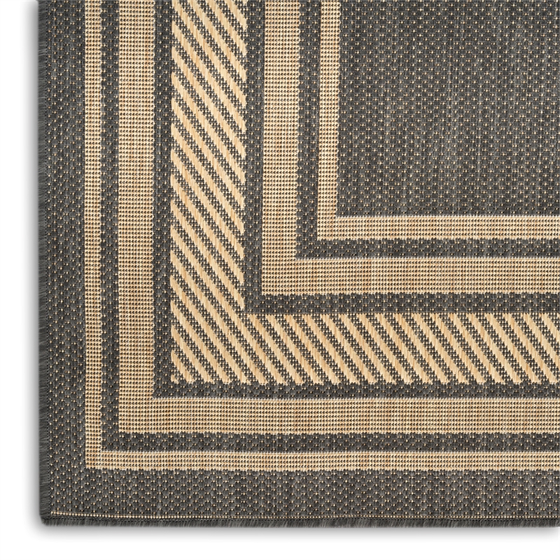 Nourison Home Horizon   8' x 10' Charcoal   Area Rug