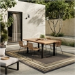 Nourison Home Horizon   8' x 10' Charcoal   Area Rug
